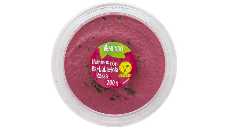 Hummus con Barbabietola Rossa