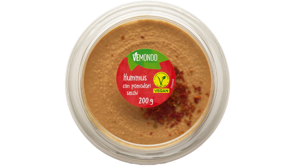 Hummus con Ceci e Pomodori Secchi