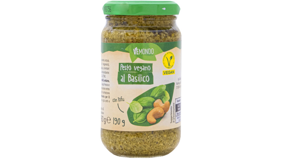 Pesto Vegano al Basilico con Tofu
