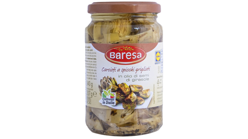 Carciofi a Spicchi Grigliati