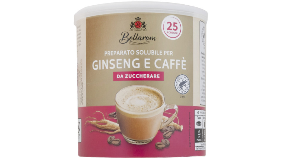 Preparato Solubile per Ginseng e Caffè
