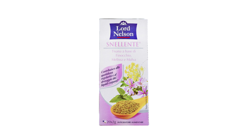 Tisana Snellente con Finocchio Melissa e Malva
