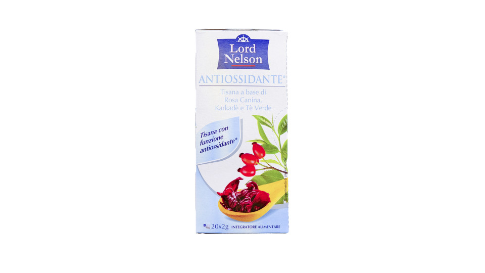 Tisana Antiossidante con Rosa Canina Karkadè e Tè Verde