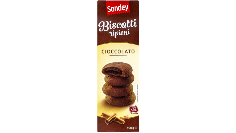 Biscotti Ripieni al Cioccolato