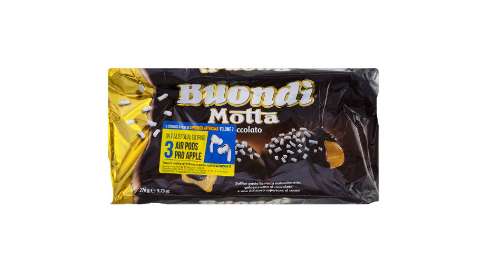 Buondì Merendina Ricoperta al Cioccolato