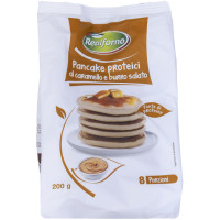 Pancake Proteici al Caramello Salato