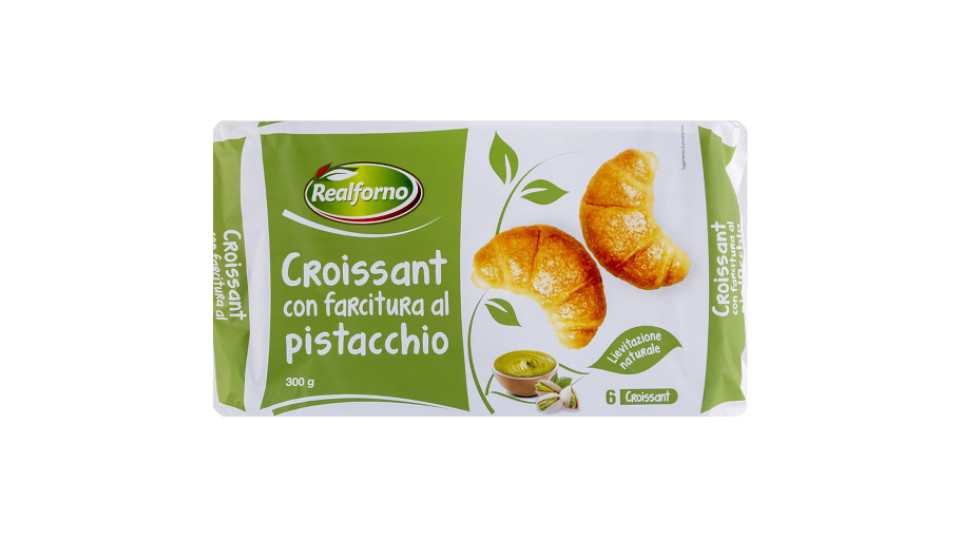 Croissant con Farcitura al Pistacchio