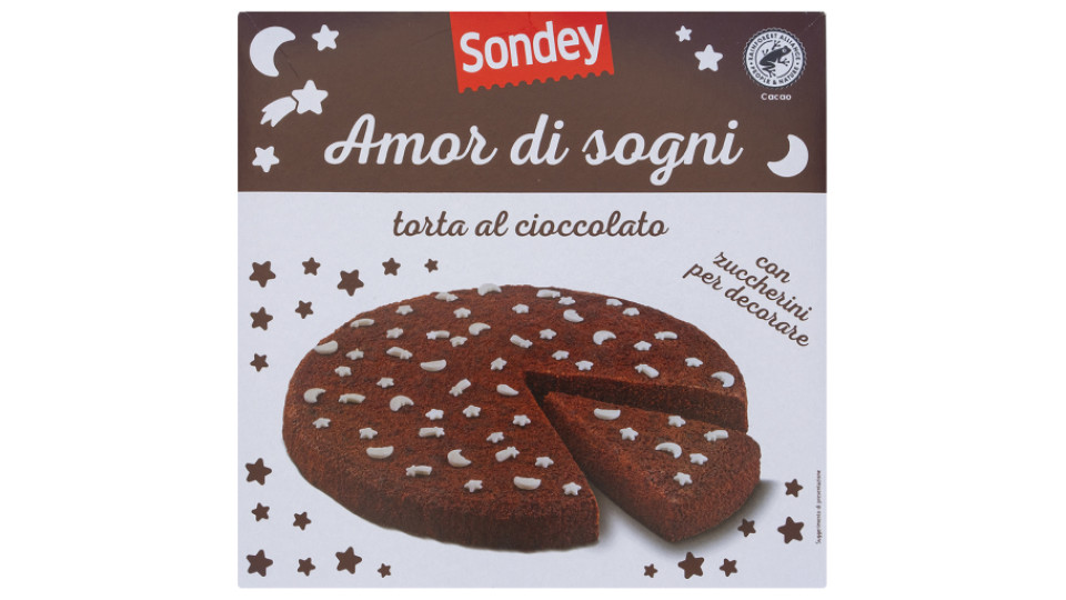 Torta Amor di Sogni al Cioccolato con Zucchero