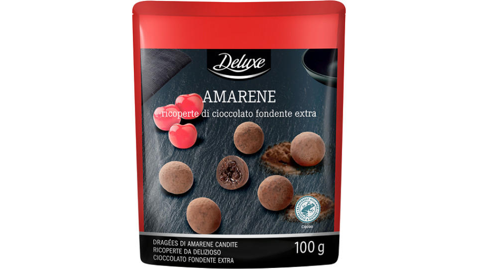 Amarene Ricoperte di Cioccolato Fondente