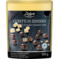 Cubetti di Zenzero Ricoperti di Cioccolato Fondente