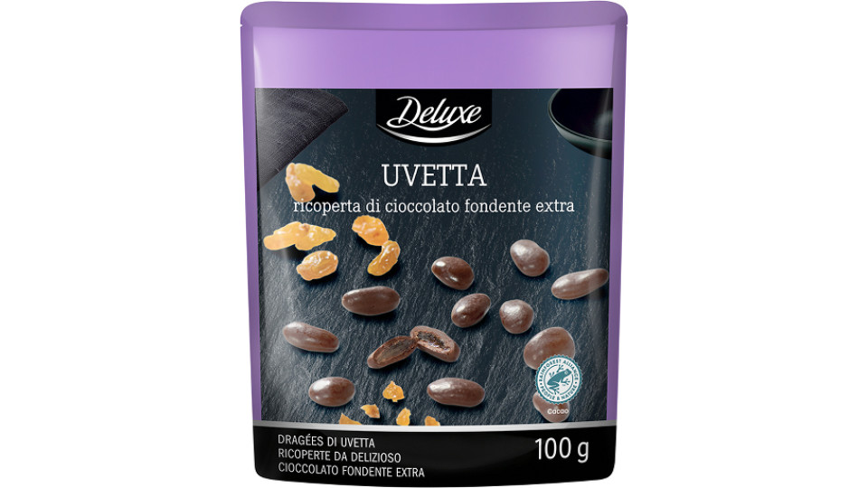 Uvetta Ricoperta di Cioccolato Fondente