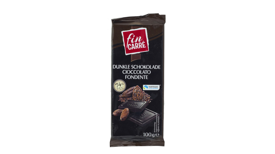 Cioccolato Fondente 74% Cacao