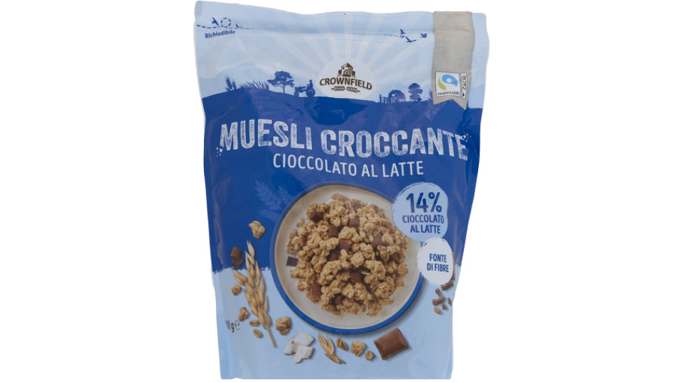 Muesli Croccante Cioccolato al Latte