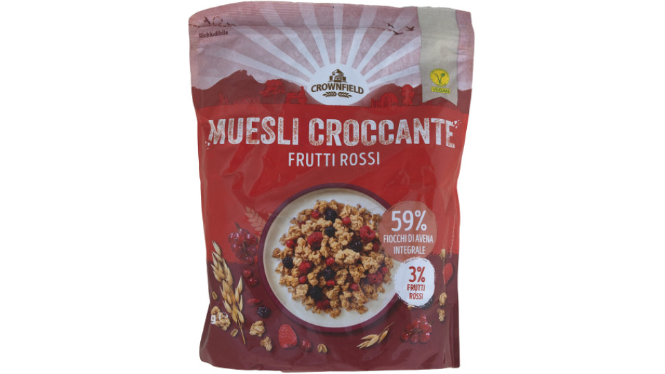 Muesli Croccante Frutti Rossi