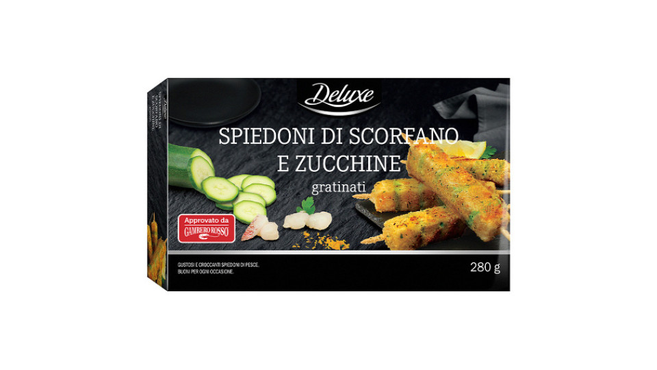 Spiedoni di Scorfano e Zucchine