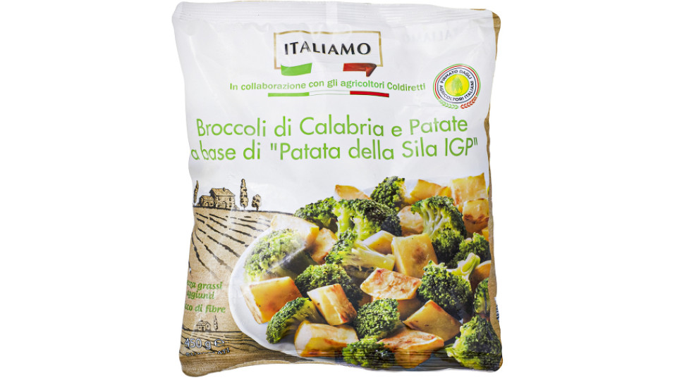 Broccoli di Calabria e Patate della Sila Igp Surgelati