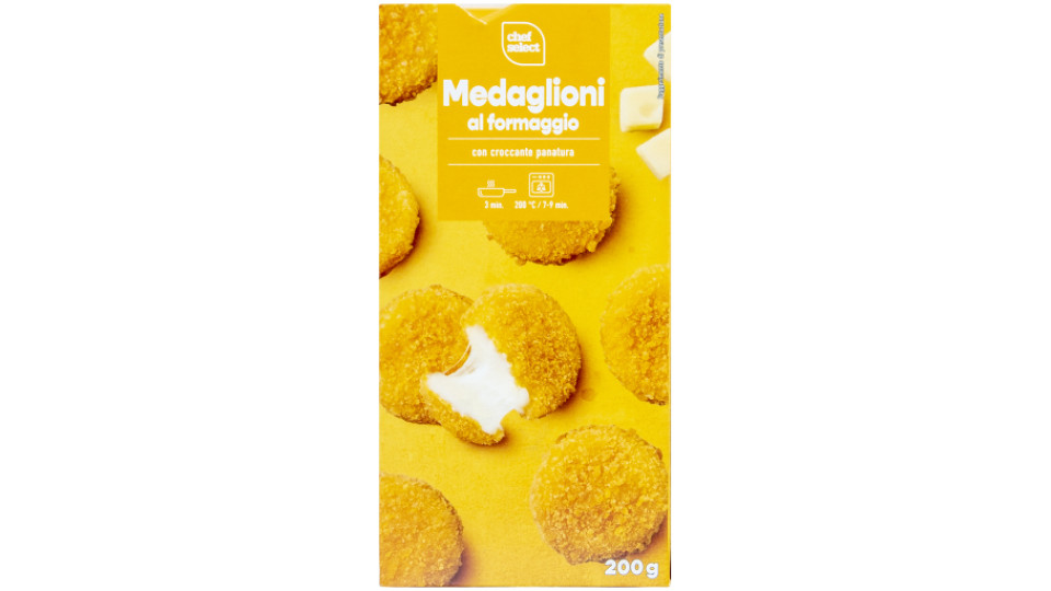 Medaglioni al Formaggio con Panatura Croccante