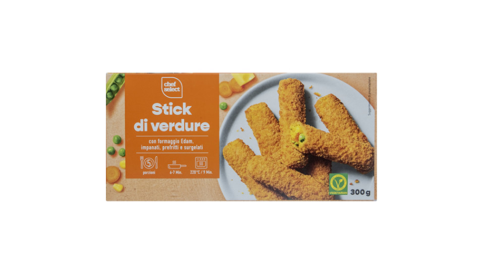 Stick di Verdure con Formaggio