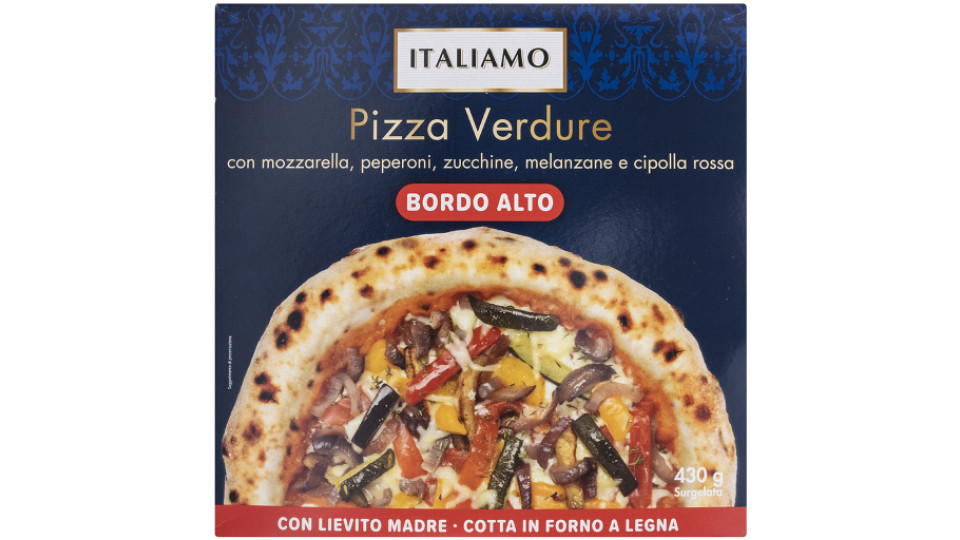 Pizza con Lievito Madre Verdure Grigliate