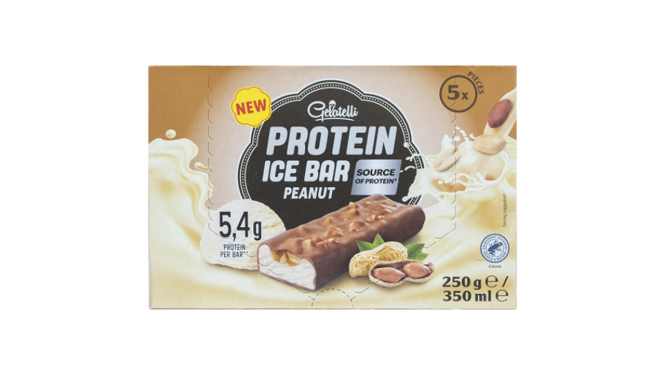 Barrette Gelato Proteiche al Gusto di Arachidi