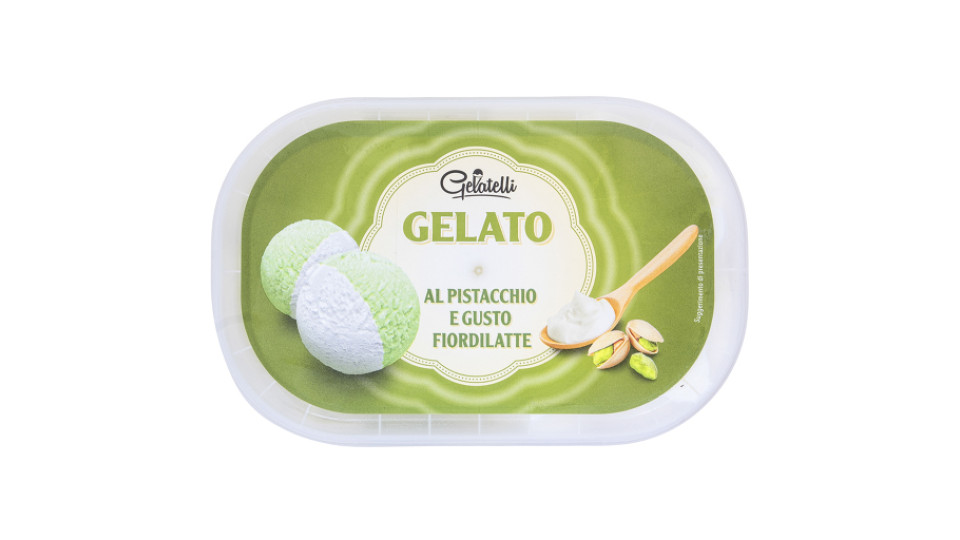 Gelato al Pistacchio e Fiordilatte