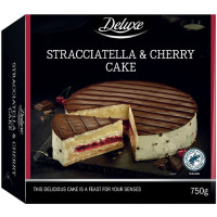 Torta alla Panna Stracciatella e Ciliegia