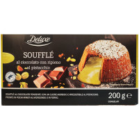 Soufflè al Cioccolato con Ripieno al Pistacchio