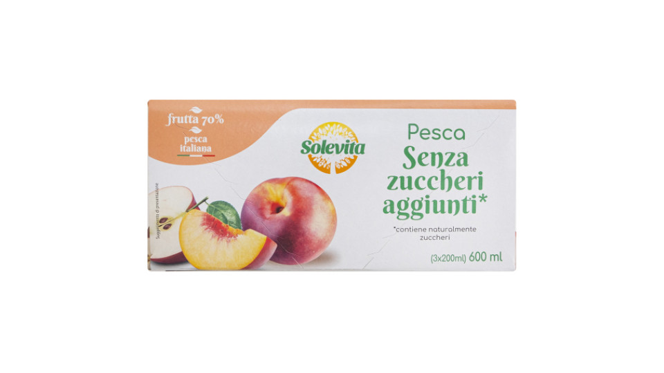 Bevanda a Base di Pesca e Mela