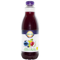 Spremuta 100% con Mirtillo, Mirtillo Rosso Americano e Ribes Nero