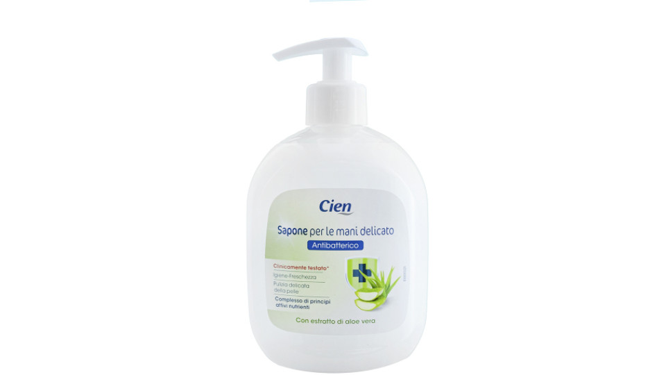 Sapone Antibatterico Aloe Vera