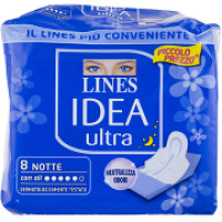 Idea Ultra Assorbenti Notte Ripiegati con Ali