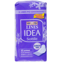 Idea Sottile Assorbenti Giorno Ripiegati con Ali