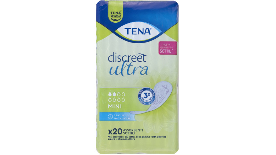 Discreet Assorbenti per Incontinenza Mini Ultra