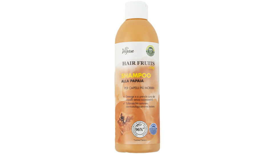 Shampoo Hair Fruits Papaya