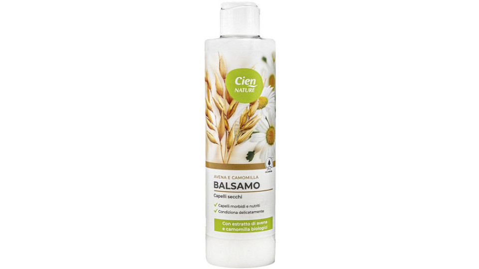 Balsamo Bio per Capelli Secchi Avena Camomilla