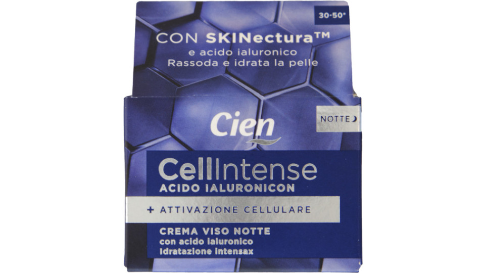 Cell Intense Crema Viso Notte con Acido Ialuronico