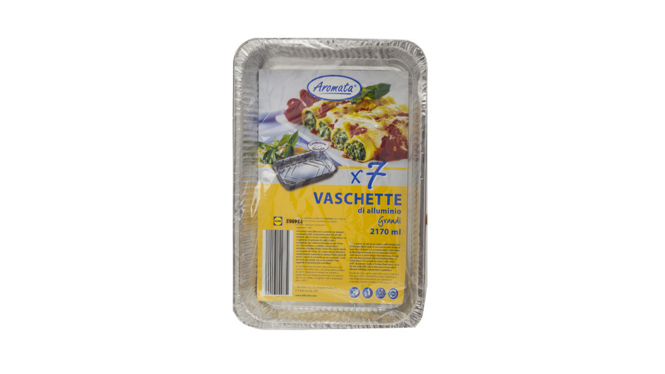 Vaschette Alluminio Grandi