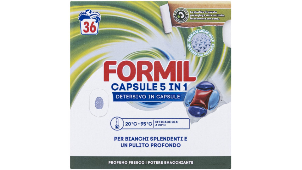 Detersivo in Capsule 5 in 1 Universale