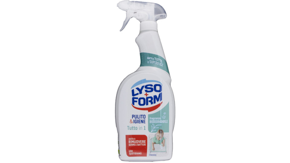 Spray Pulito e Igiene Tutto in uno