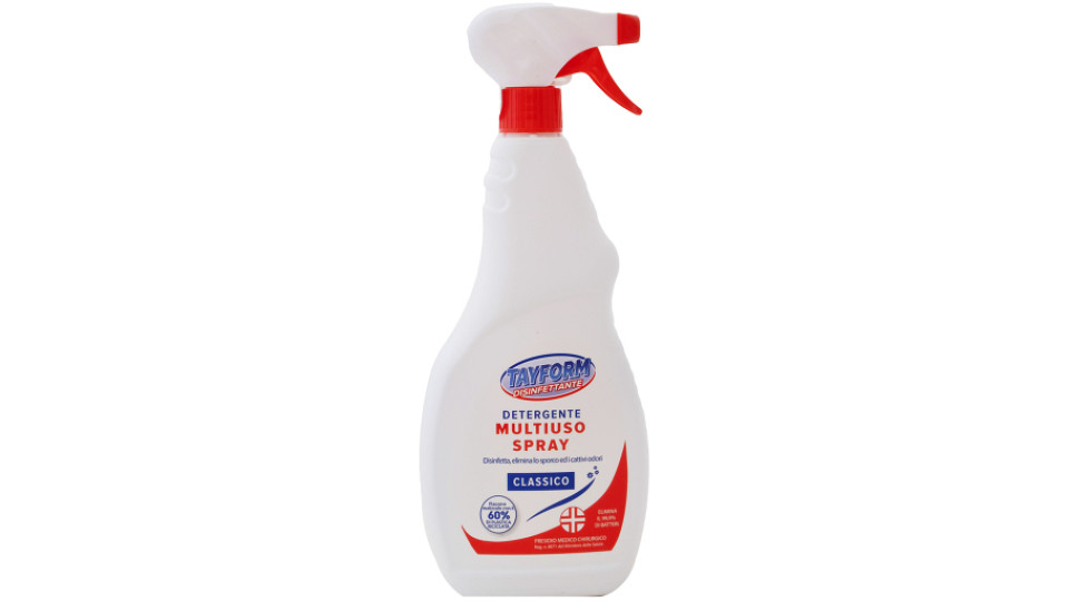 Spray Detergente Disinfettante Classico