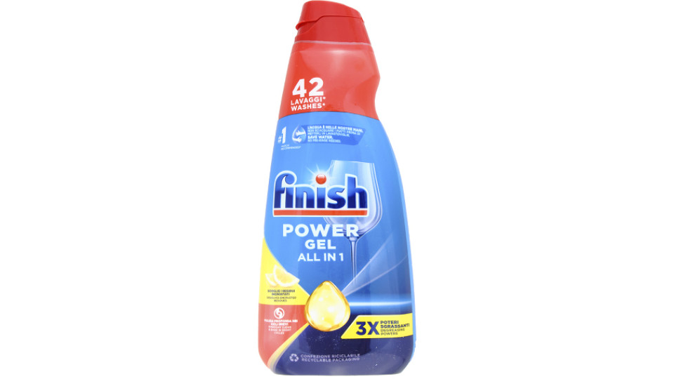 Power Gel Lavastoviglie Lemon