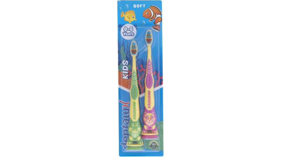 Spazzolino da Denti per Bambini Kids 0-6 Anni