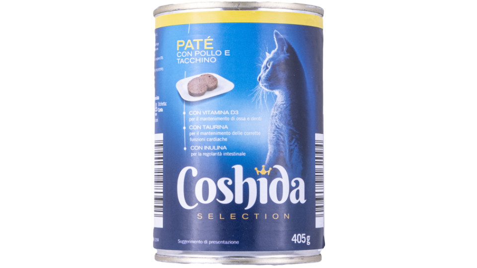 Patè per Gatto con Pollo e Tacchino