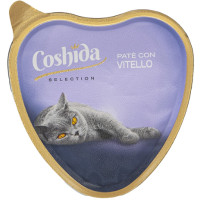 Patè per Gatti a Forma di Cuore con Vitello