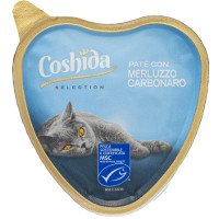 Patè per Gatti a Forma di Cuore con Merluzzo