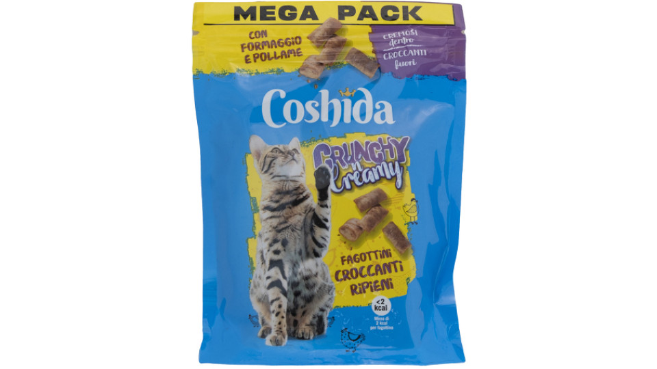 Snack per Gatto Ripieni con Formaggio e Pollame
