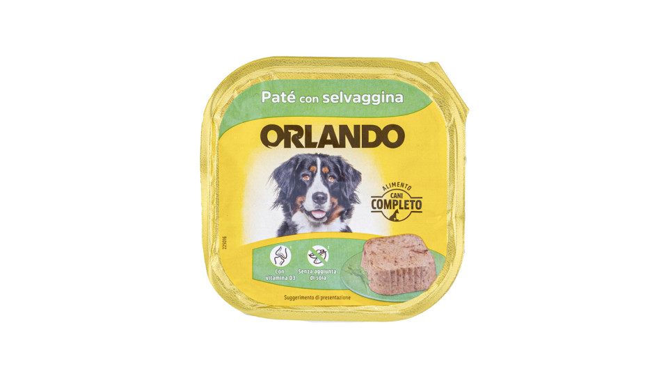Patè per Cane con Selvaggina