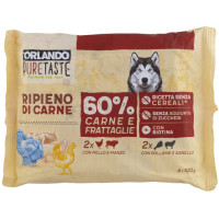 Patè per Cane con Pollo e Manzo/pollame e Agnello