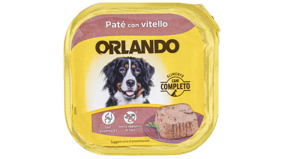 Patè per Cane con Vitello
