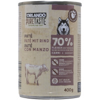Patè per Cani Premium con Manzo